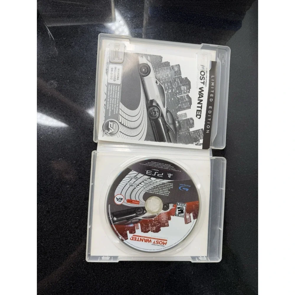 Need for Speed: Most Wanted -- Limited Edition (Sony PlayStation 3, PS3) CIB